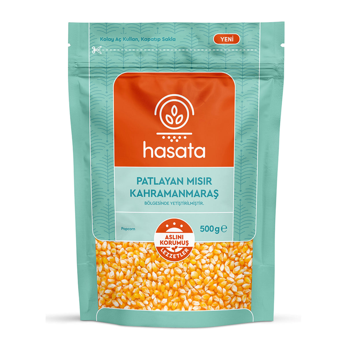Hasata Popcorn Kernels – 500 g