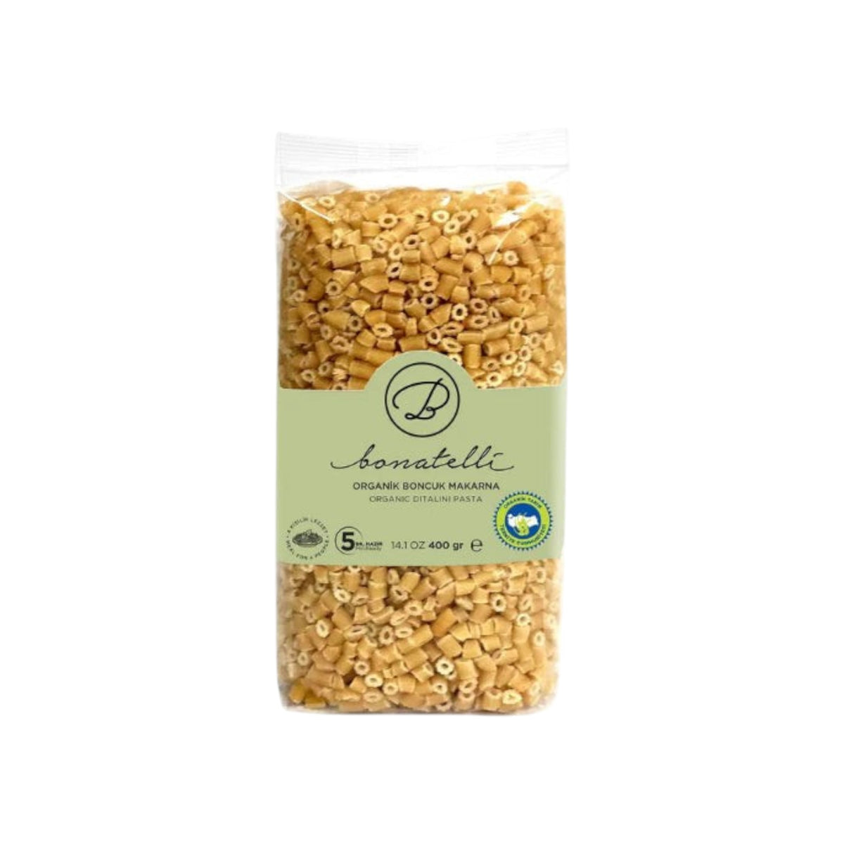 ORGANIC DITALINI PASTA TELLIOGLU 400gr