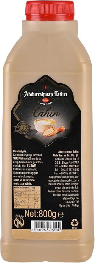 ABDURRAHMAN TAHINI 800GR