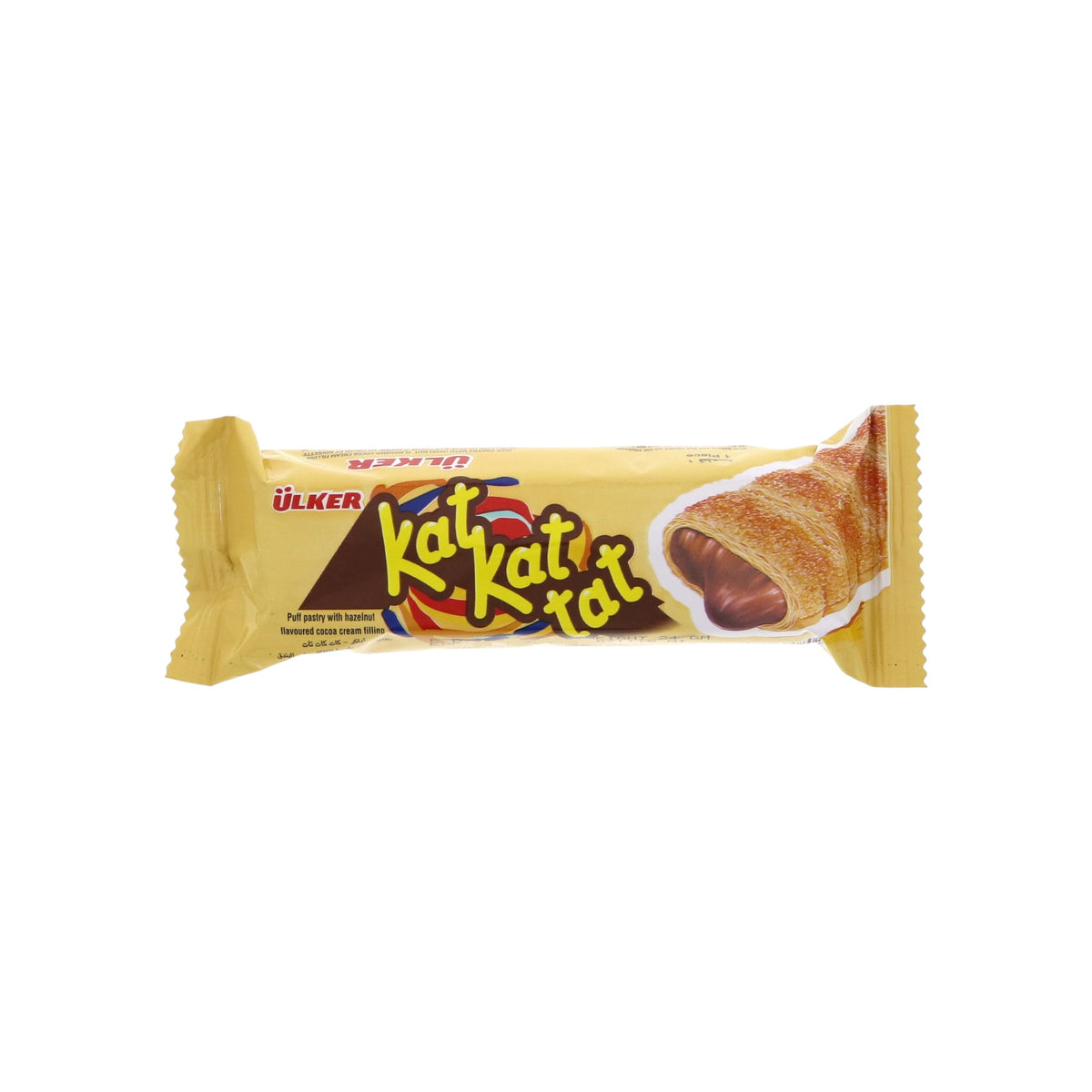 Ulker Kat Kat Tat Puff Pastry Chocolate Flavor
 24 GRM
