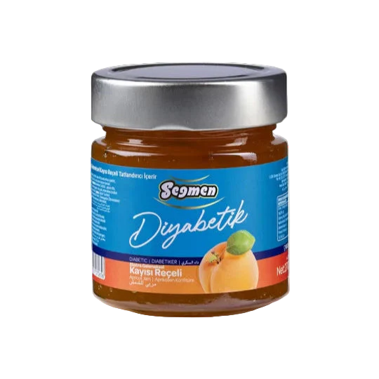 DIABETIC APRICOT JAM 270gr SEGMEN