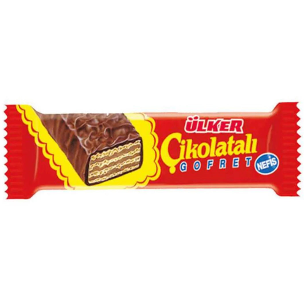 ULKER CIKOLATALI GOFRET MILKY CHOCOLATE WAFER 36gr