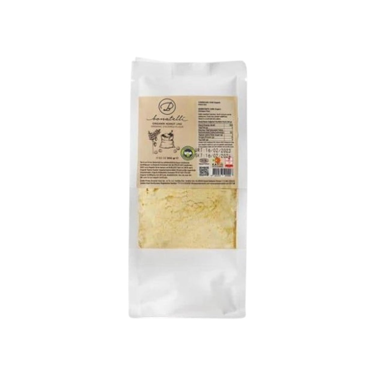 ORGANIC CHICKPEA FLOUR TELLIOGLU 500gr