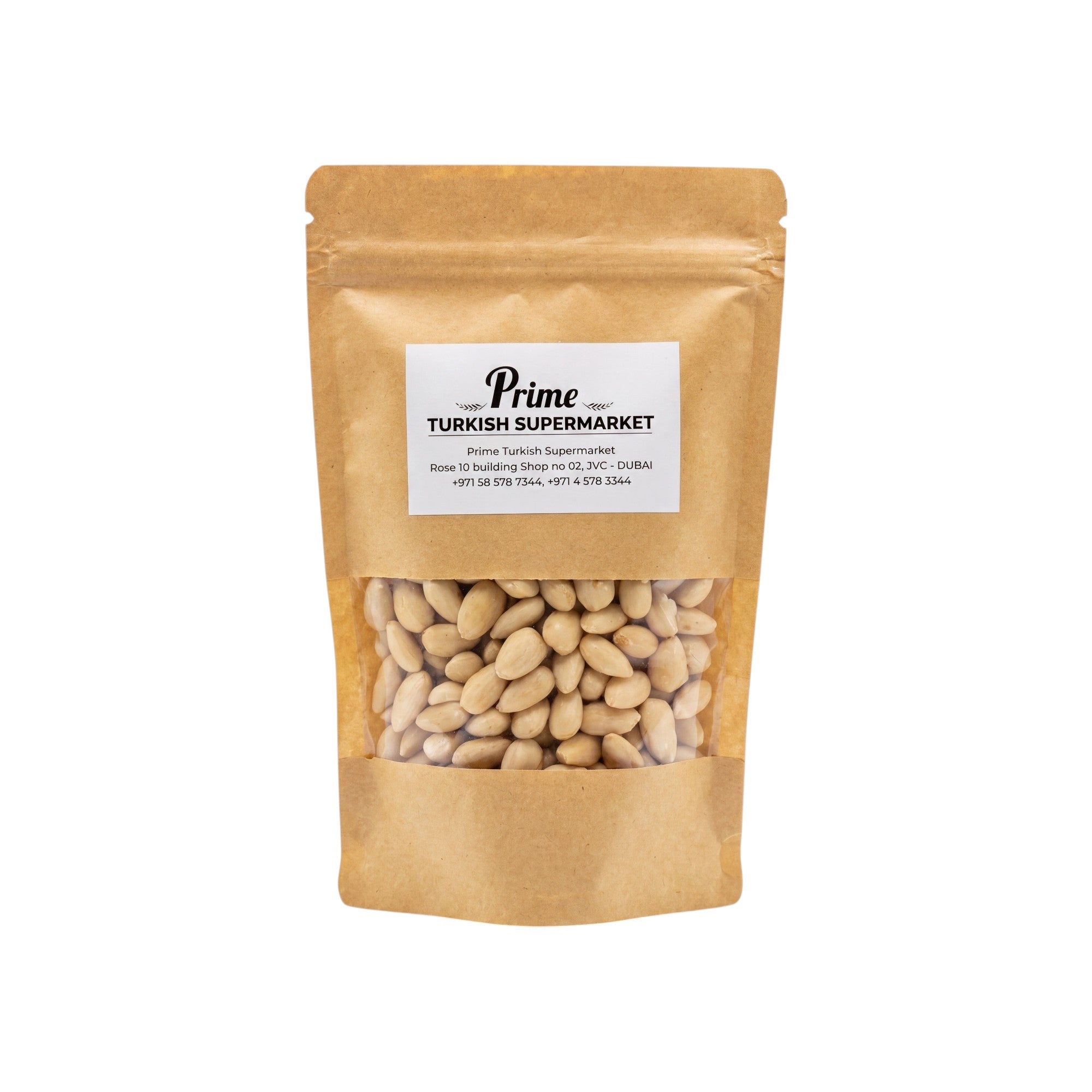 PRIME ALMOND BLANCHED WHOLE BLUE DIAMOND ± 200g