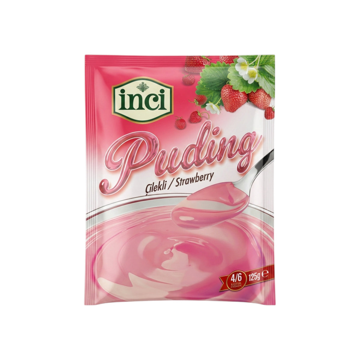 INCI PUDING STRAWBERRY 125G