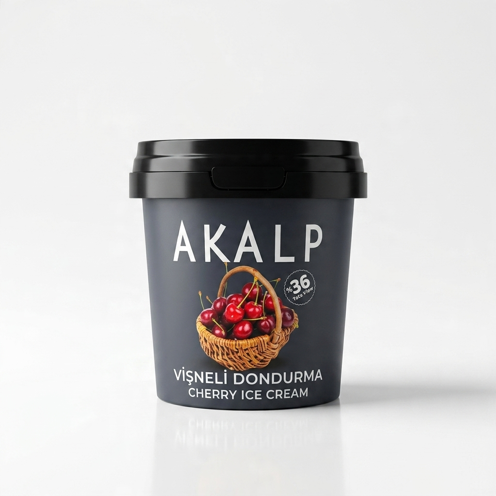 Akalp Cherry Ice Cream 90g
