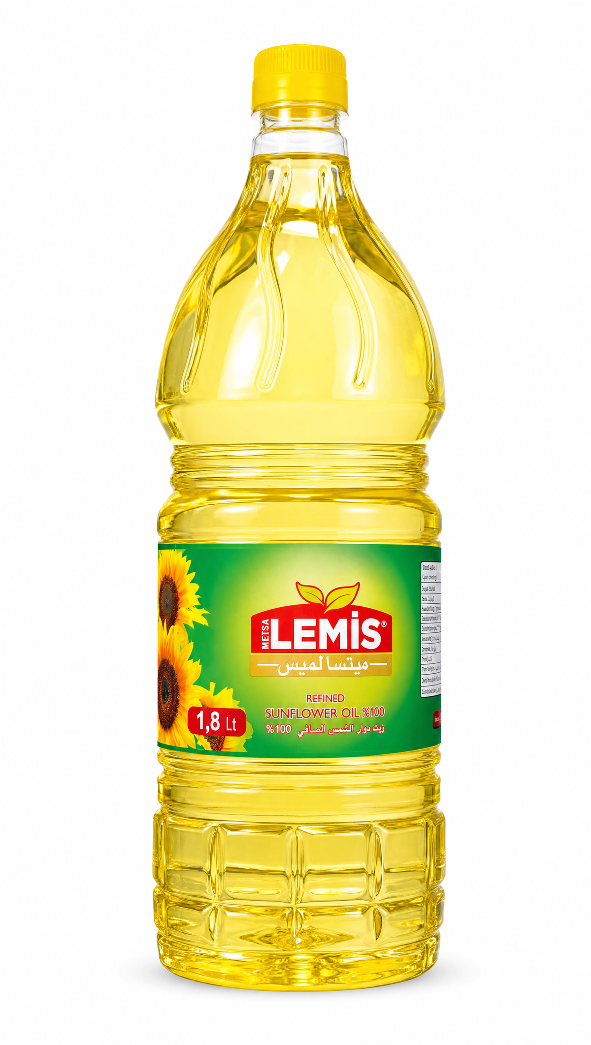 METSA LEMIS SUNFLOWER OIL 1.8LT