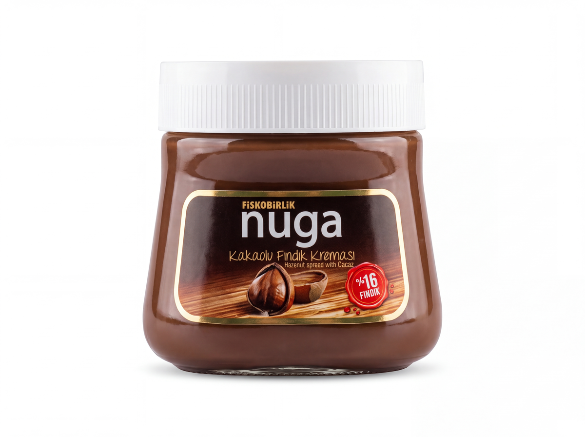 FISKO MILK COCOA HZ CREAM SPREAD 350G
