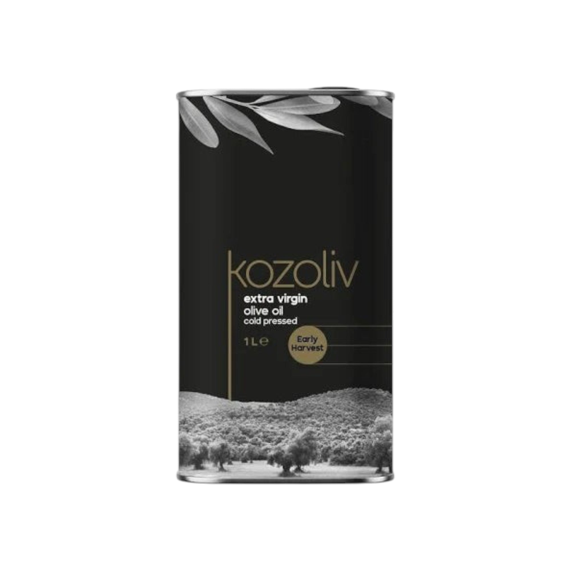 KOZOLIV EARLY HARVEST COLD PRESSED EXTRA VIRGIN OLIVE OIL 1L