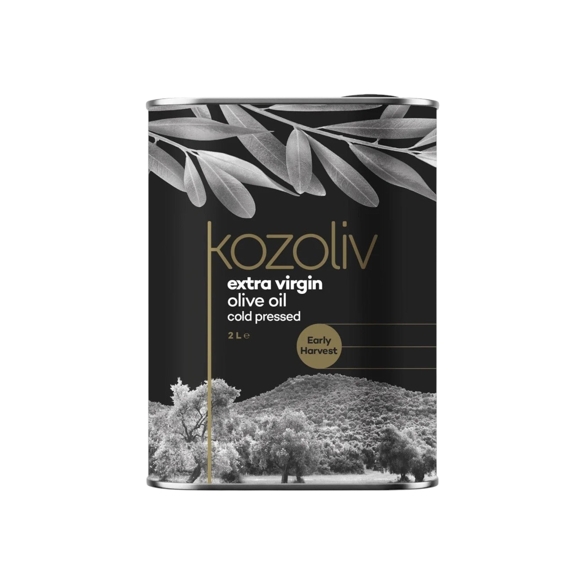 KOZOLIV EARLY HARVEST COLD PRESSED EXTRA VIRGIN OLIVE OIL 2L