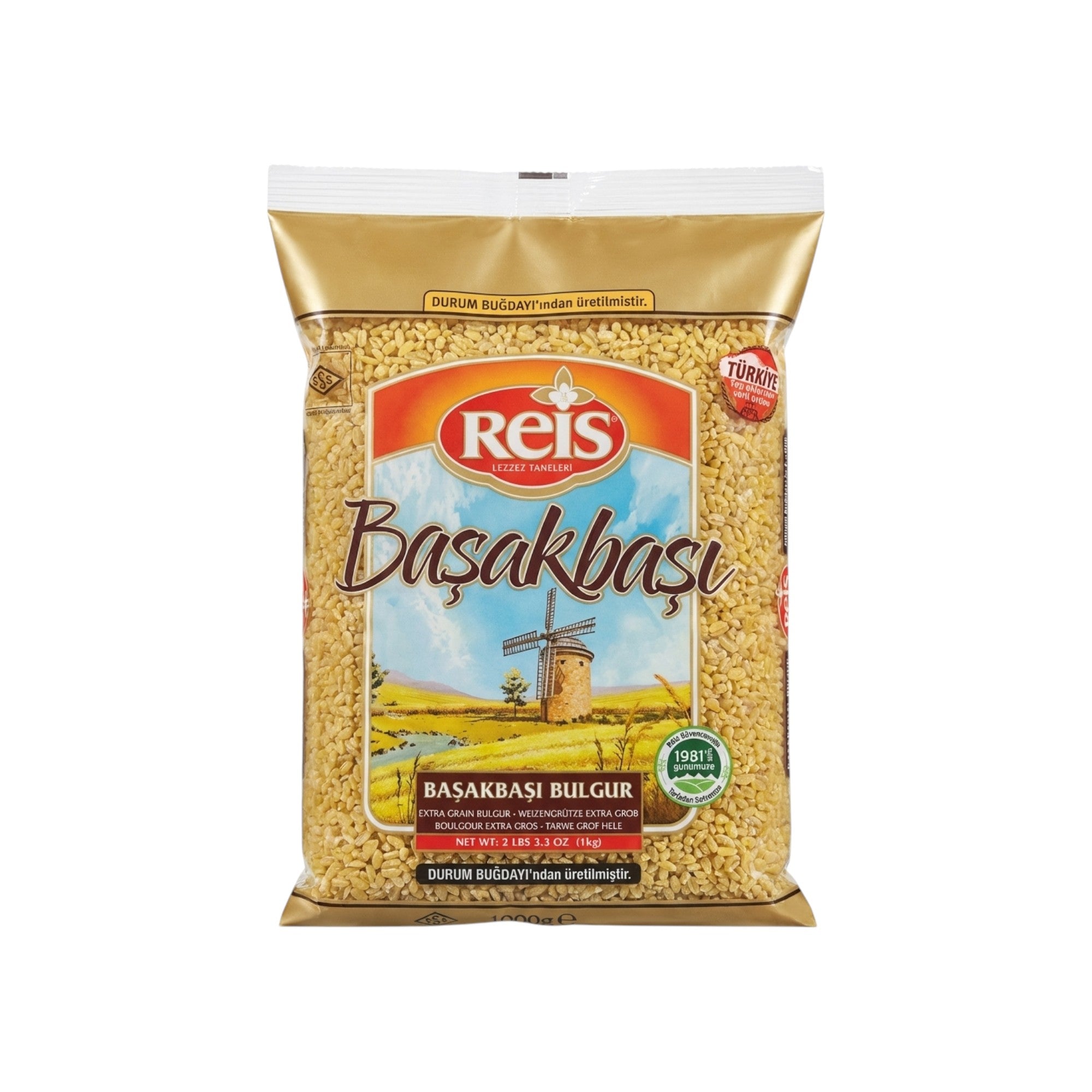 REIS BASAKBASI EXTRA GRAIN BULGUR 1000g