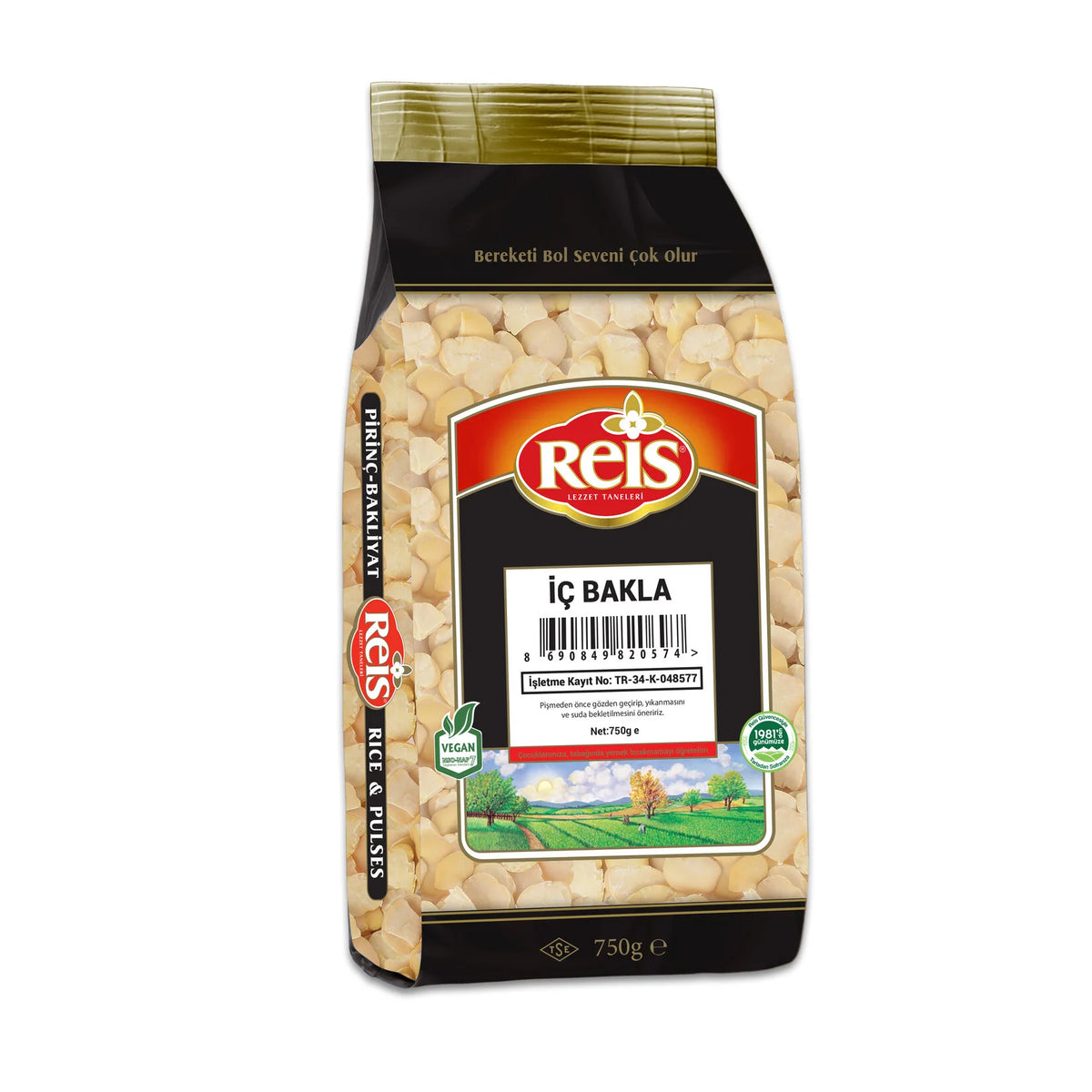 Reis Dried Fava Beans – 750 g