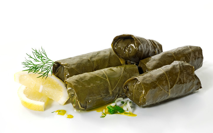 Manissia Vine Leaves Stuffed With Rice