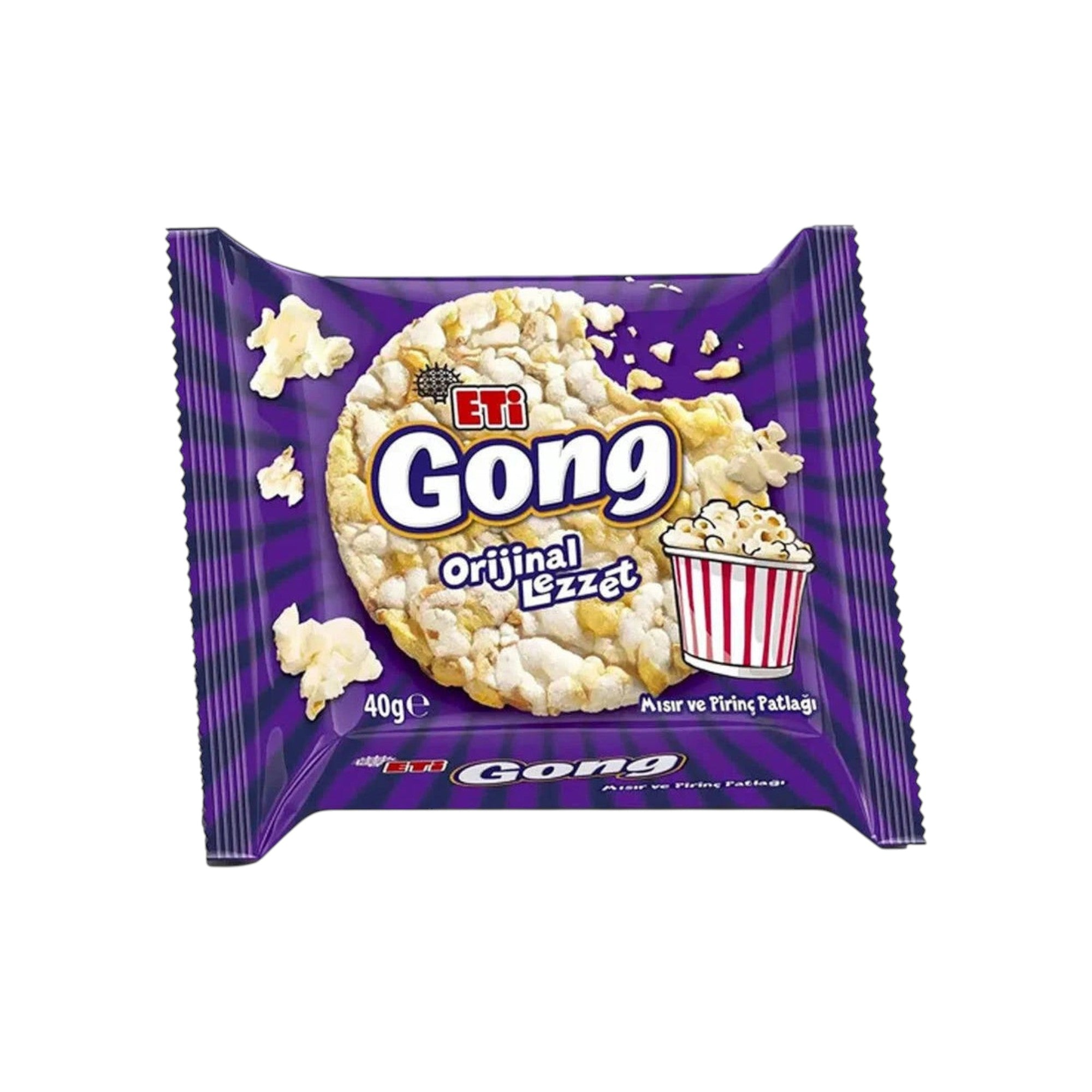 ETI - GONG CORN & RICE PUFFS ORIGINAL - 34 gr