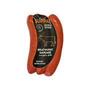 BEEF BRATWURST SAUSAGE 250g SUPPA