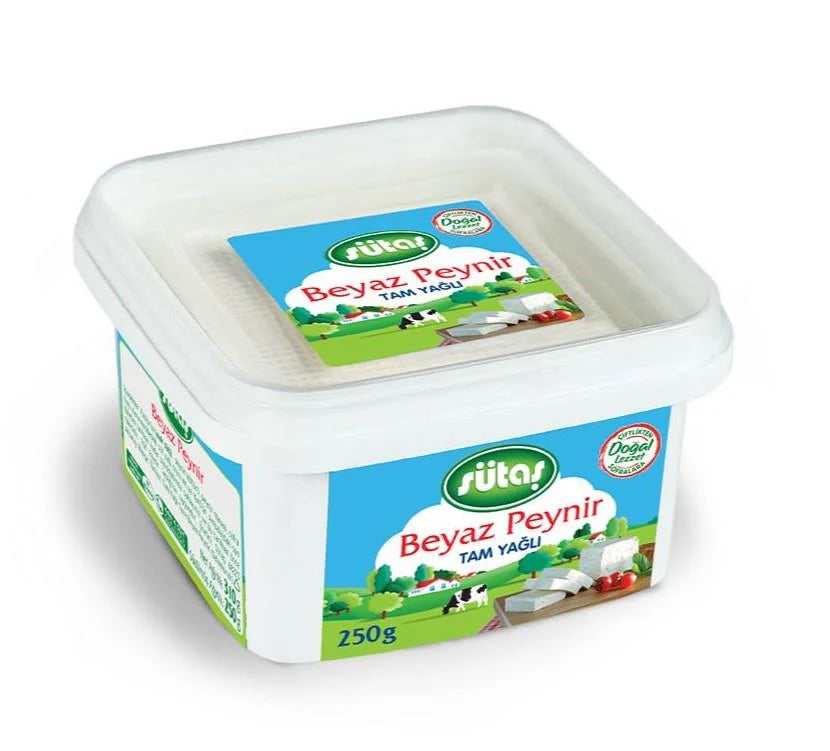 SUTAS FULL FAT WHITE CHEESE  250gr