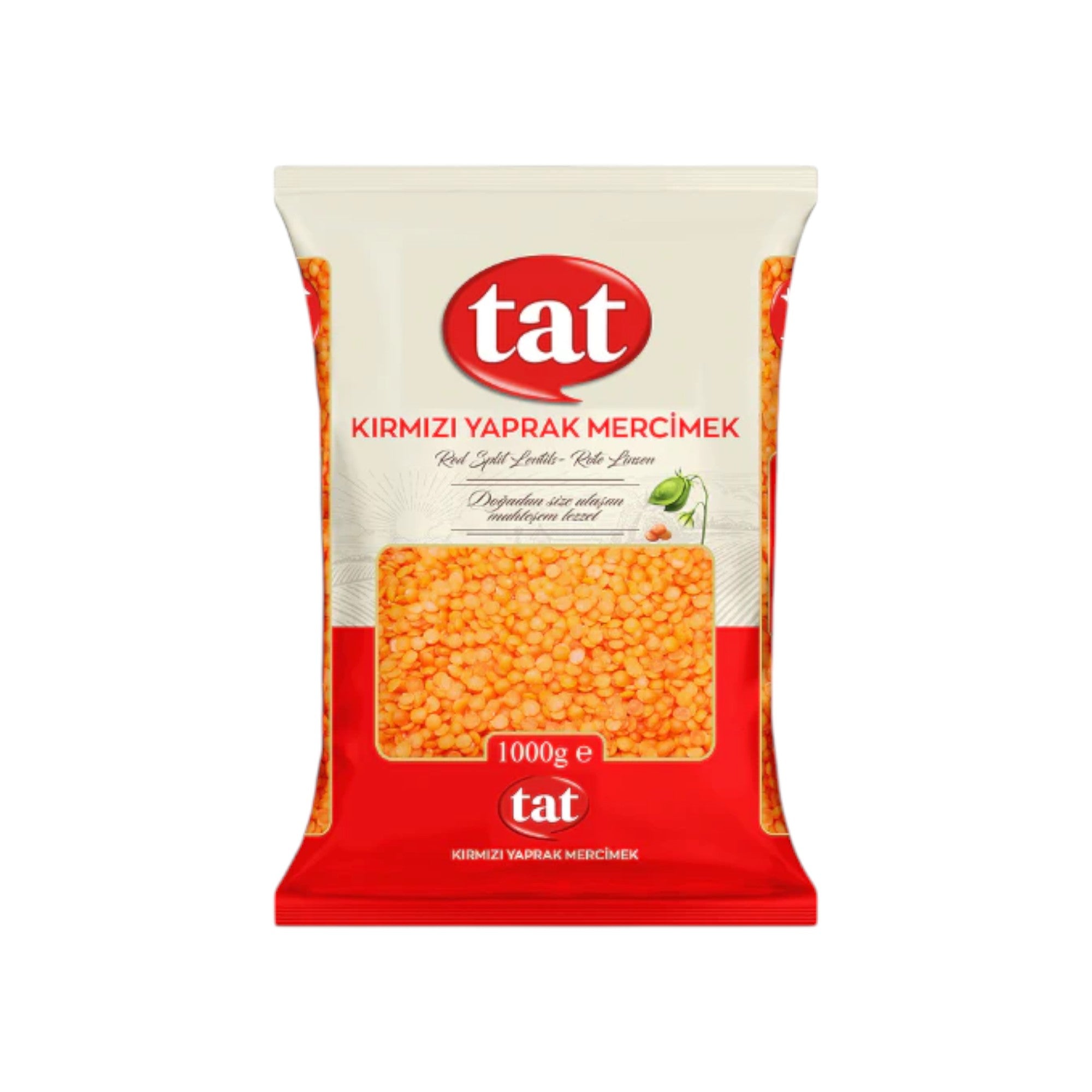 TAT RED SPLIT LENTILS 1000G