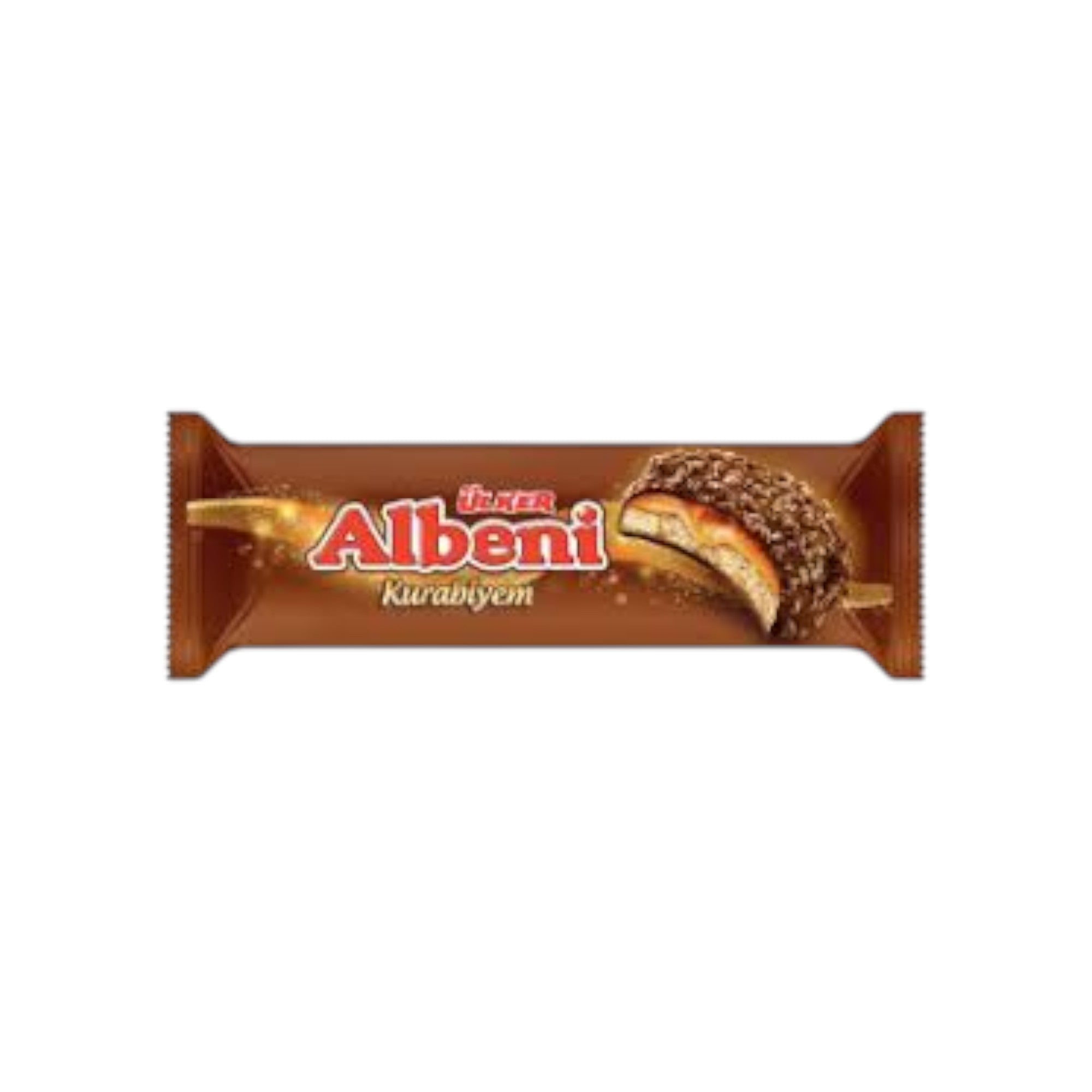 ULKER ALBENI MILK CHOCOLATE BISCUIT WITH CARAMEL 25g