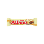 Ulker Albeni Viva White Chocolate Bar with Caramel & Cocoa Biscuits 31 GR